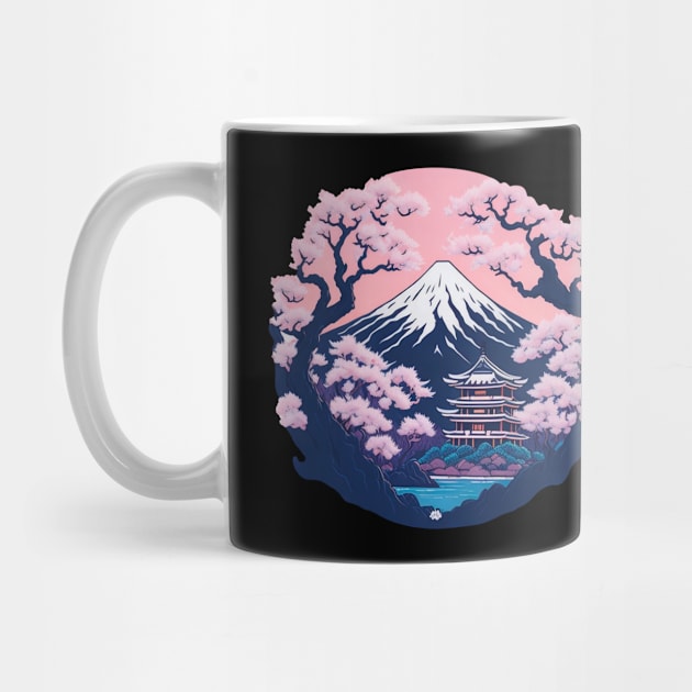 Peaceful Mt. Fuji by Lady Lilac